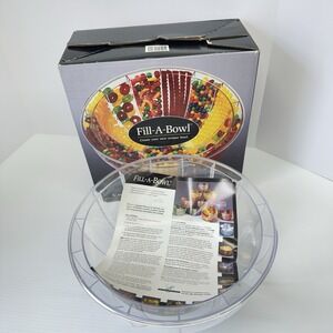 Fill A Bowl 12 inch Holiday Personalized Party Create Your Own Arcylic Bowl